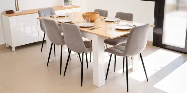Mesa de comedor extensible Denver