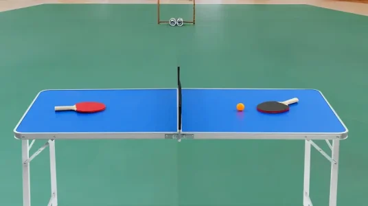 Chollo mesa de ping pong plegable de 152 x 67 x 70 cm
