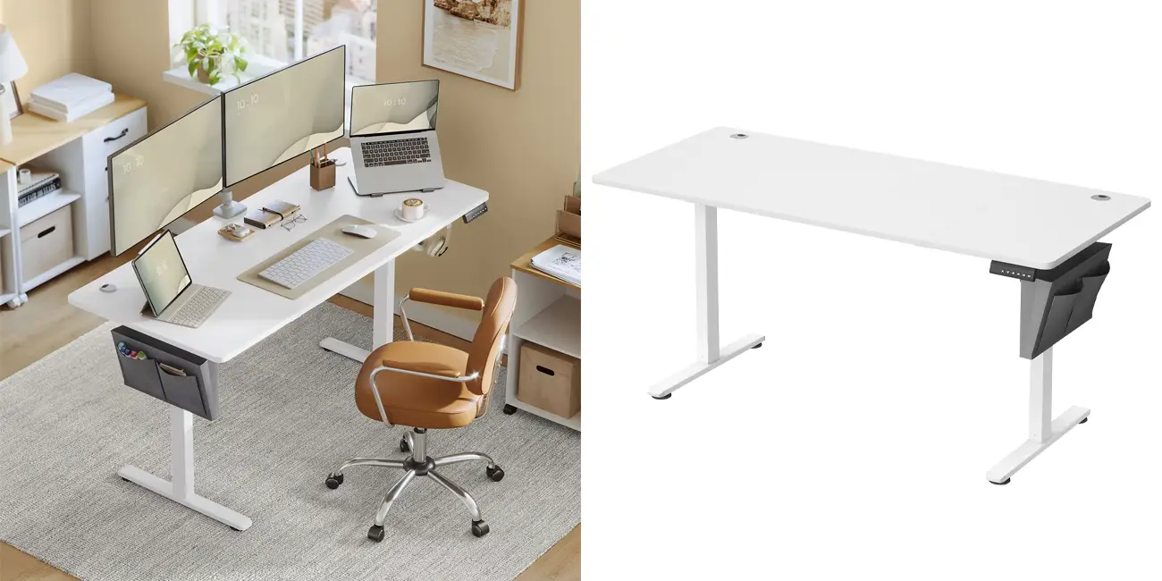 Escritorio Eléctrico Regulable Songmics