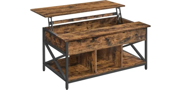 Mesa de centro elevable Vasagle con 2 cajones