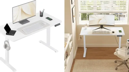 Mesa elevable WOLTU de 60 x 120 cm