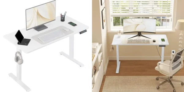 Mesa elevable WOLTU de 60 x 120 cm