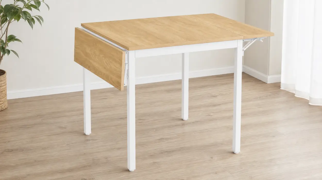 Mesa de comedor Vasagle extensible con hoja abatible para 2-4 personas