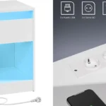 Mesita de noche VASAGLE Kailyn