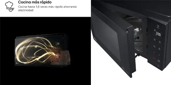 microondas LG MH6535GIB oferta