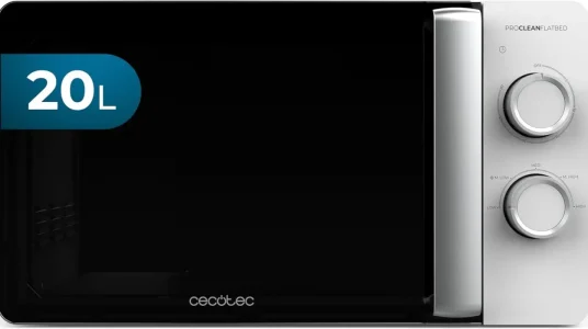 Microondas Cecotec Proclean 3010 de 20L con tecnología 3DWave y diseño elegante