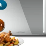 Microondas con grill Cecotec ProClean 3160 Mirror Wave, 20L y tecnología 3DWave