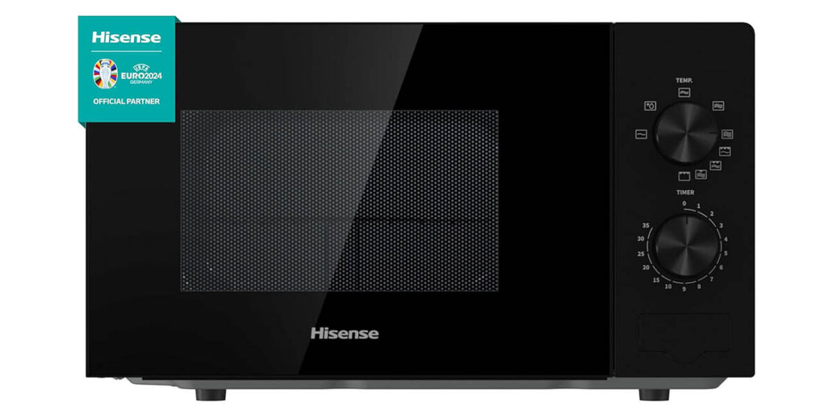 Chollo Microondas Hisense H20MOBP1G de 20 litros por solo 50,90€ con cupón y envío gratis (-43%)