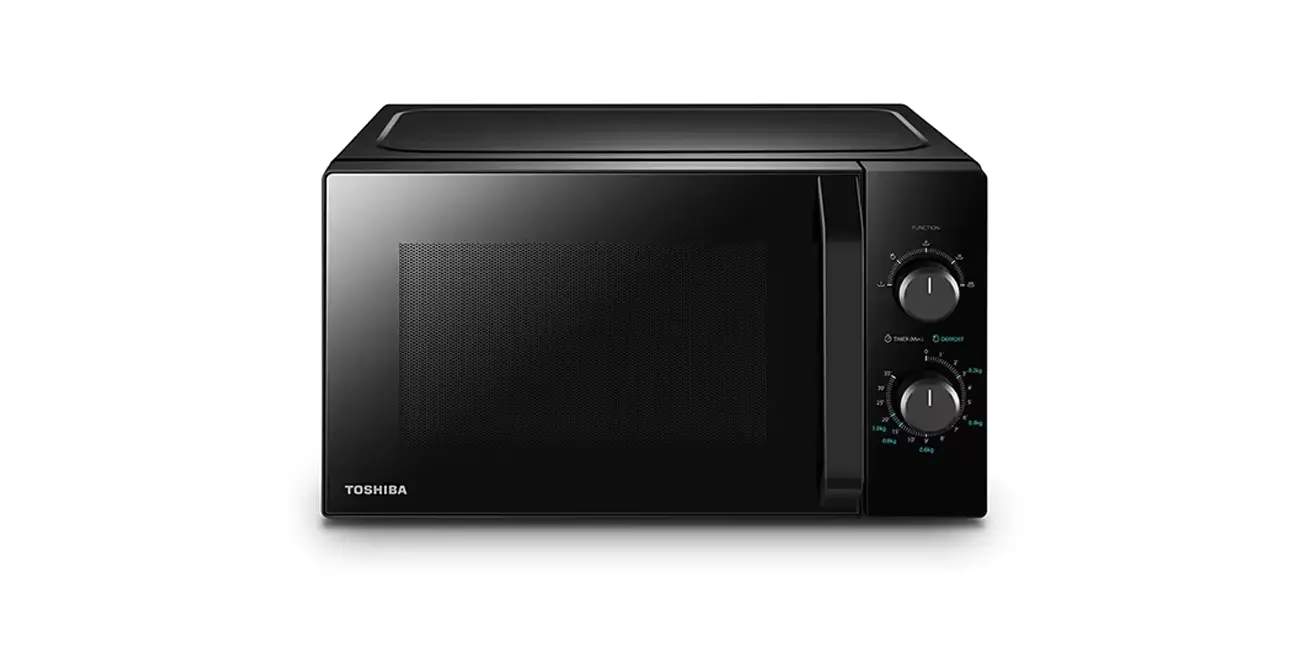 Microondas Toshiba MW2-MG20P(BK) con grill de 800W