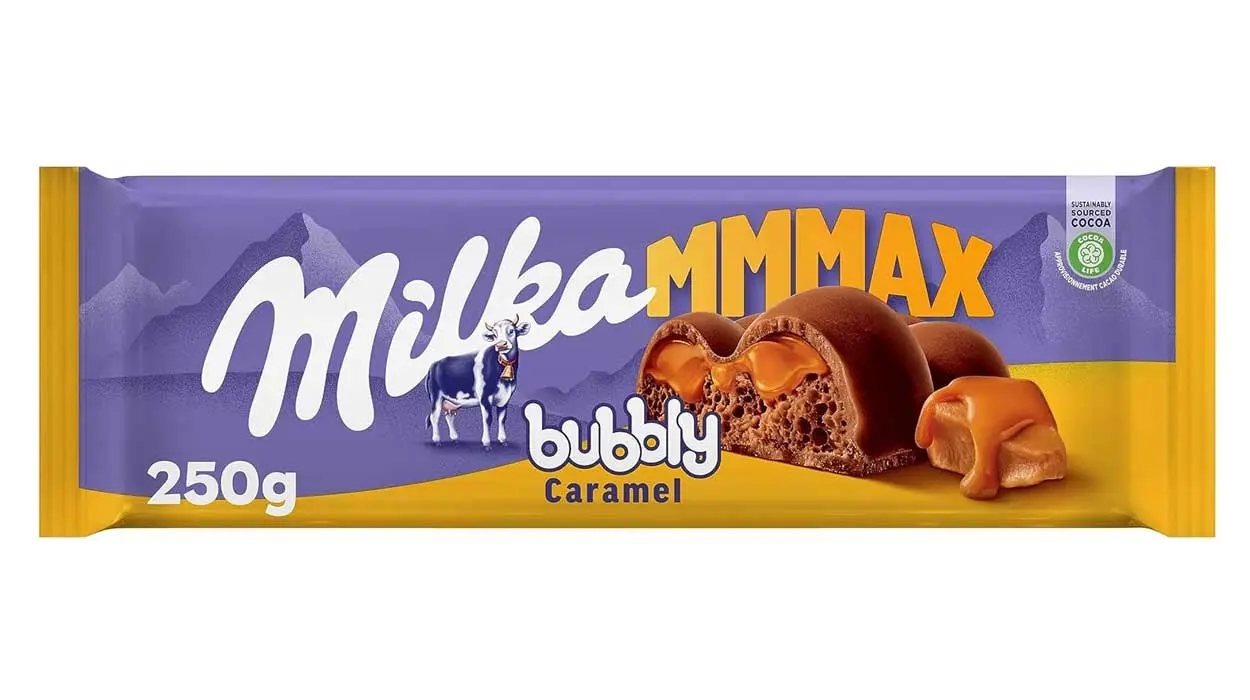 Milka MMMax Bubbly caramel barato
