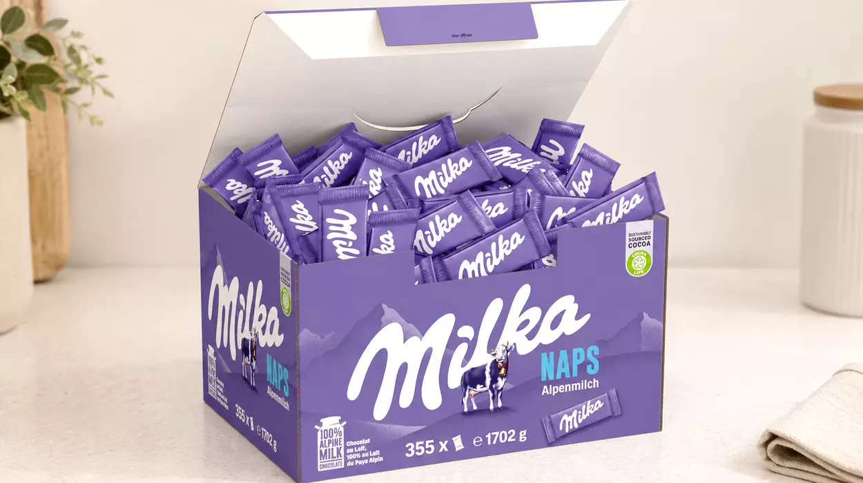 Chocolatinas Milka Naps