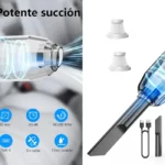 Mini aspiradora BELIBUY de 15000 Pa para coche