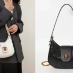 mini bolso cruzado de cuero para mujer