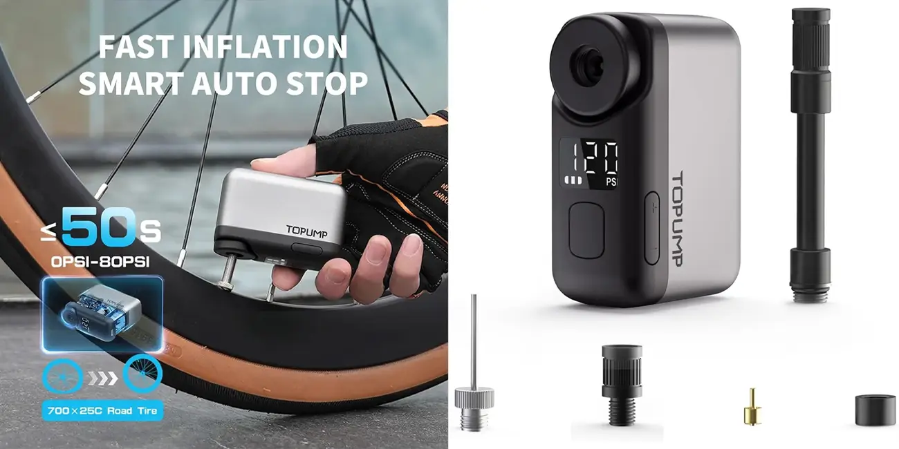 Mini bomba de aire portátil TOPUMP TB2 PRO