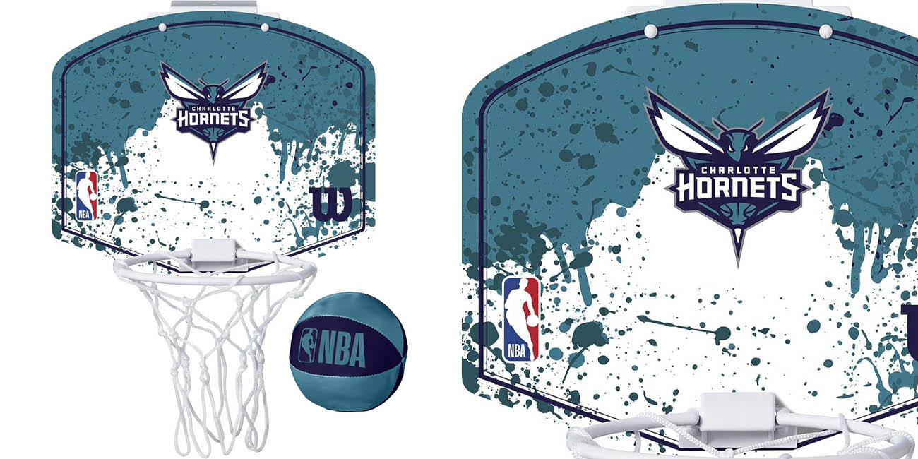 Mini canasta NBA Wilson de los Charlotte Hornets