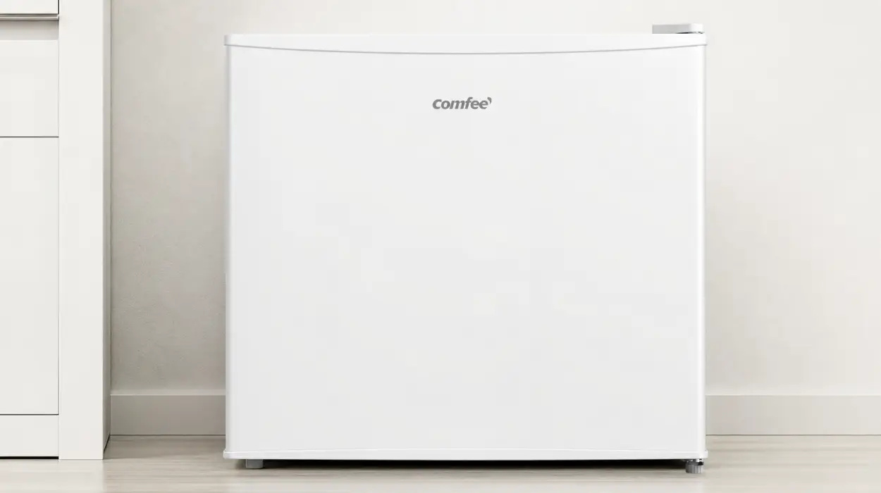 Mini congelador Comfee' de 31 l con temperatura regulable y puerta reversible