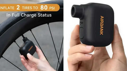 Mini inflador de aire eléctrico AIRBANK de 100 PSI