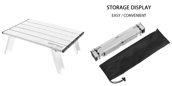 Mini mesa de camping WESTTUNE
