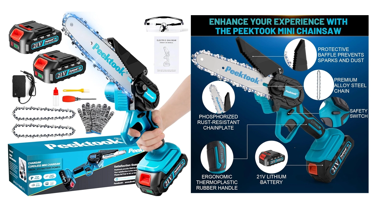 mini motosierra Peektook
