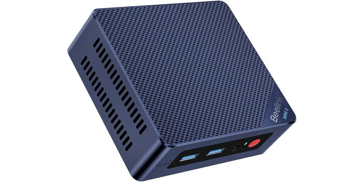 Mini PC Beelink Mini S12 Pro (N100, 16 GB, 500 GB SSD, sin S.O.)