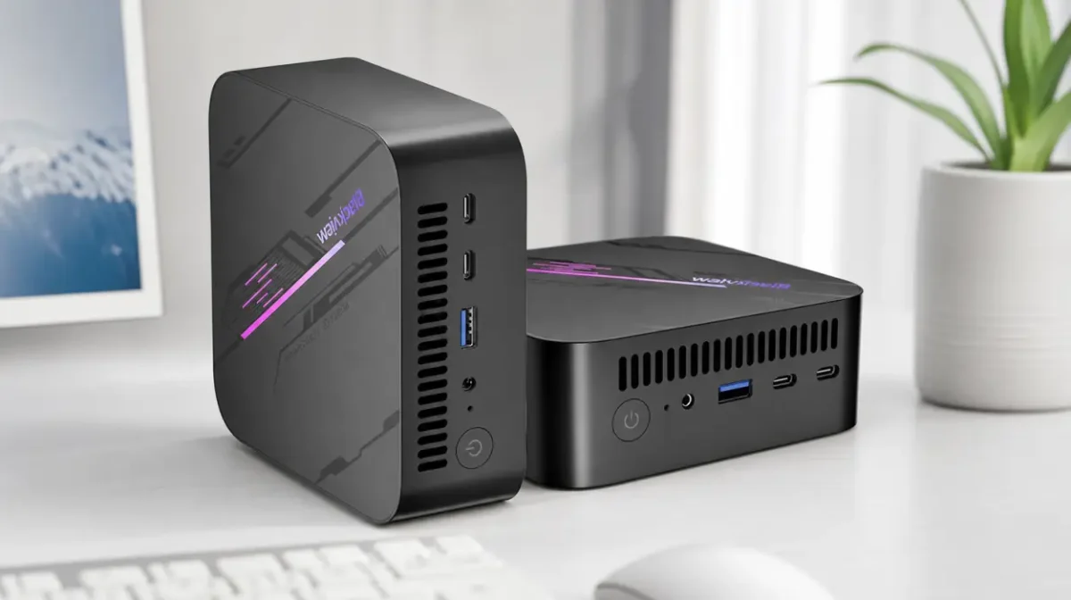Potencia compacta para el escritorio: Mini PC Blackview MP100 con AMD Ryzen 5 7430U, 16 GB de RAM y SSD de 512 GB