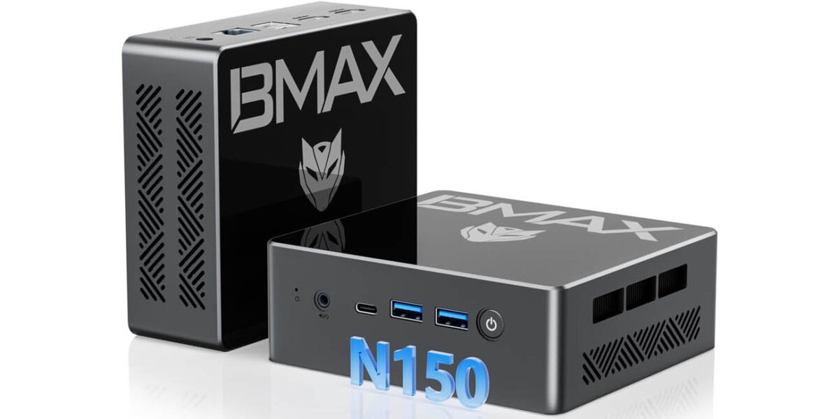 Mini PC BMAX B4 Turbo (Intel N150, 16 GB, 512 GB, Win11)
