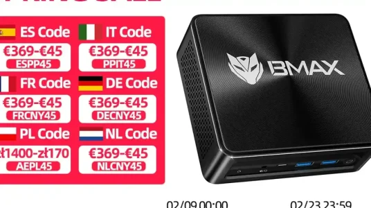 Chollo mini pc bmax b8 a pro amd ryzen 7 8745hs