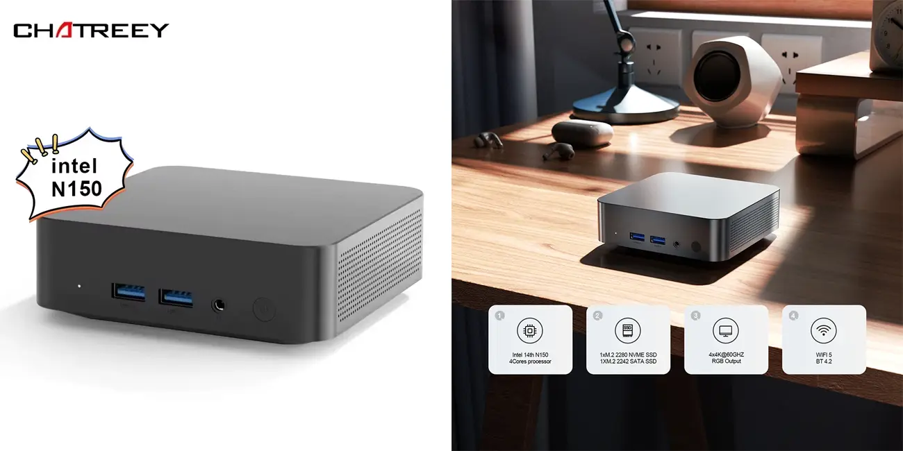 Mini PC Chatreey T9H