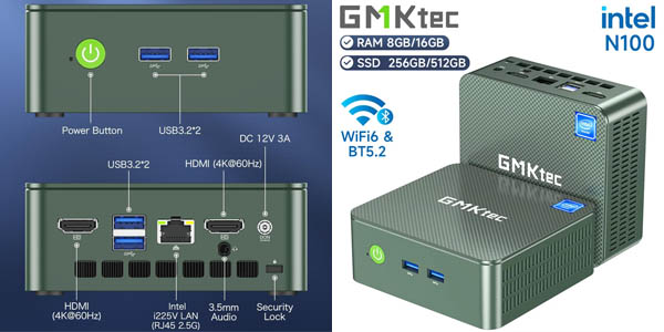 Mini PC GMKtec NucBox G3