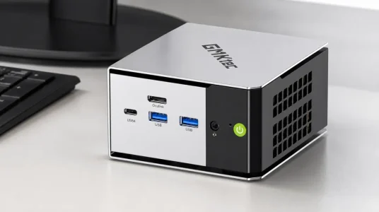 Mini PC GMKtec M8 con AMD Ryzen 5 PRO 6650H, 16 GB y SSD NVMe de 512 GB