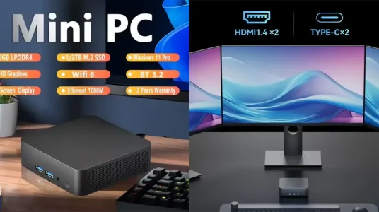 Mini ordenador con procesador Core i3-6100U