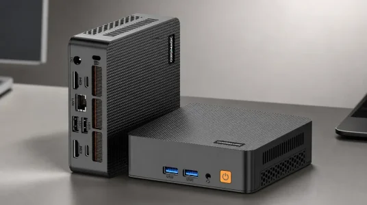 Mini PC Origimagic C5 con procesador Ryzen 5, 8GB RAM y 256GB SSD para multitarea y uso diario