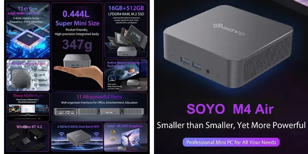 Mini PC SOYO M4 Air