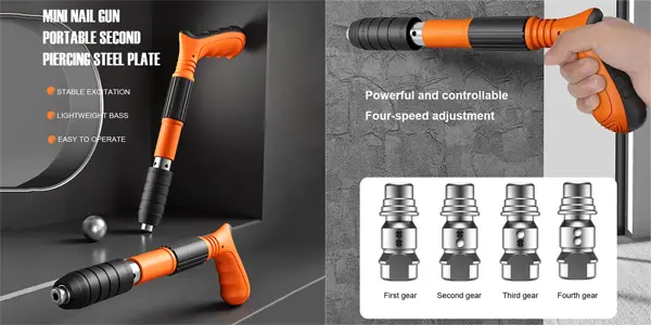 Mini pistola de clavos