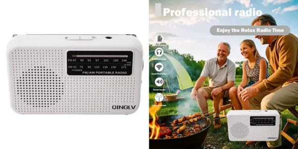 Mini radio FM/AM QINGLV