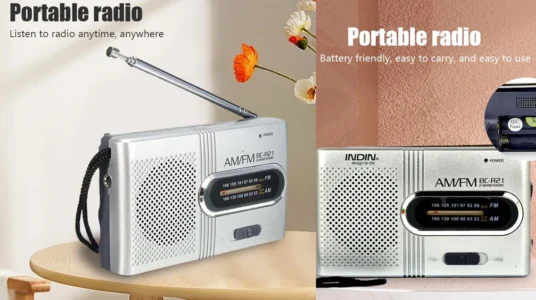 mini radio portátil AM FM BC-R21