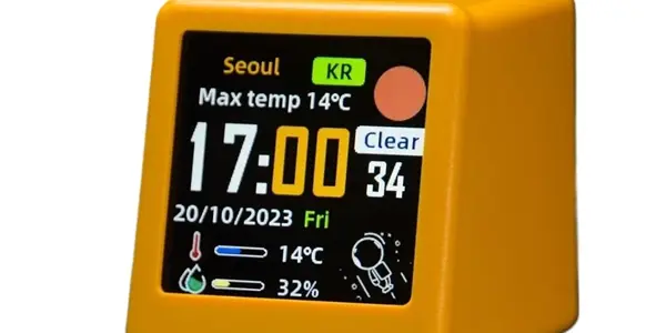 Mini reloj WiFi GeekMagic