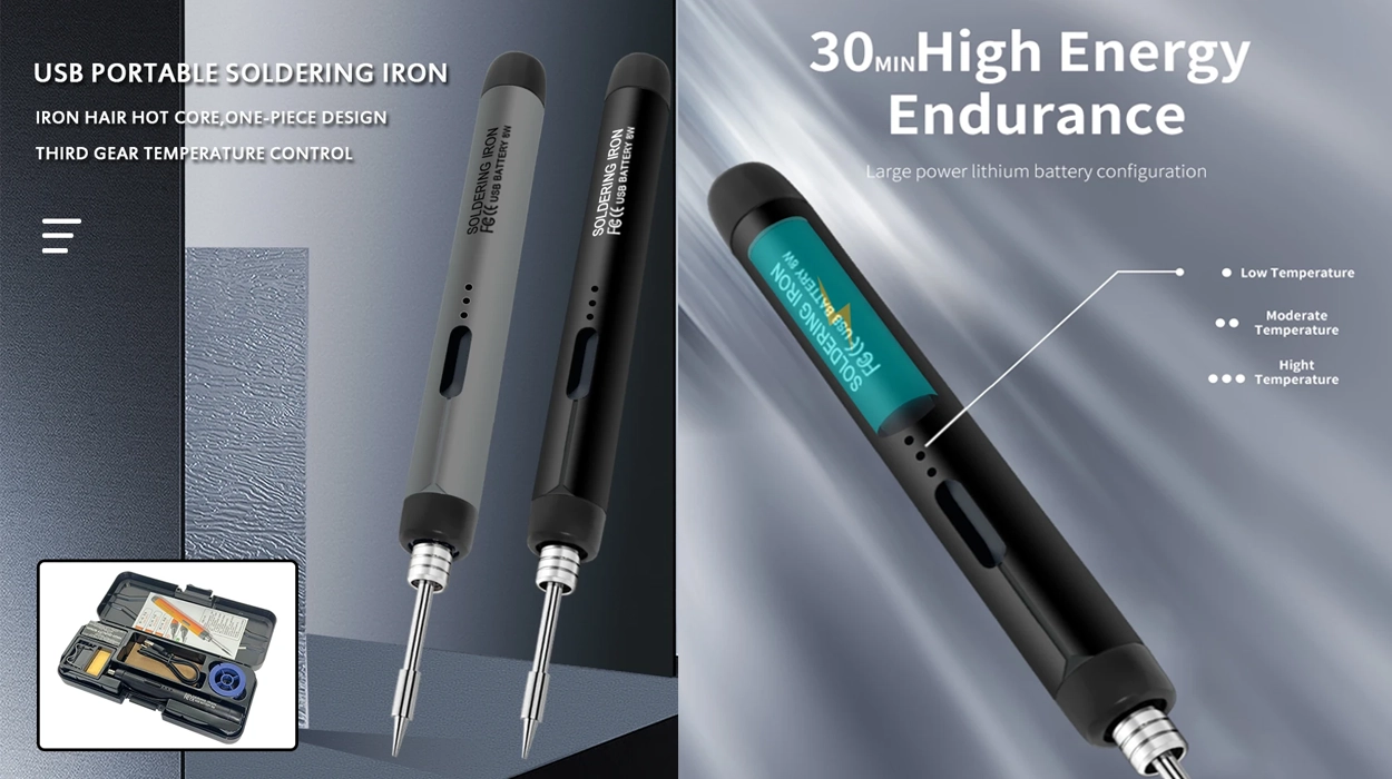 mini soldador recargable USB-C