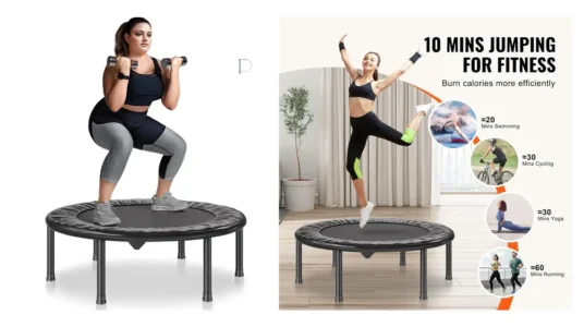 mini trampolín portátil para fitness Vevor barato