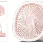 Mini ventilador USB Vapesoon con luz LED