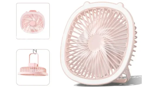 Mini ventilador USB Vapesoon con luz LED