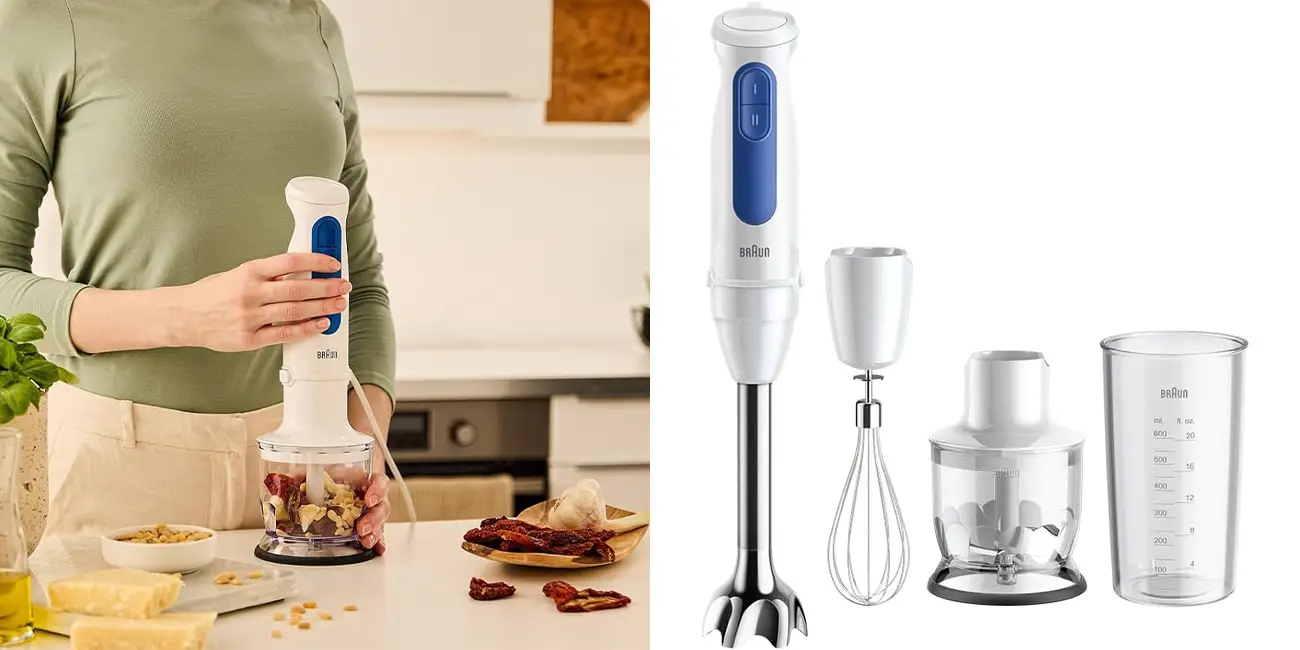 Minipimer Braun MultiQuick 3 MQ30.202M de 900W