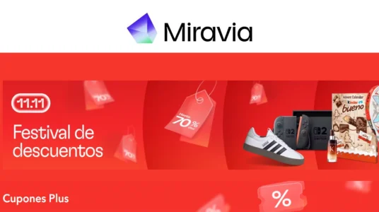 miravia cupones 11-11