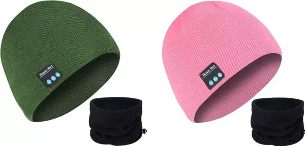 Gorro Miserwe con altavoces Bluetooth 5.0 + braga cuello