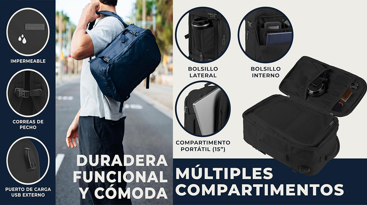 Mochila de cabina de 20 litros barata