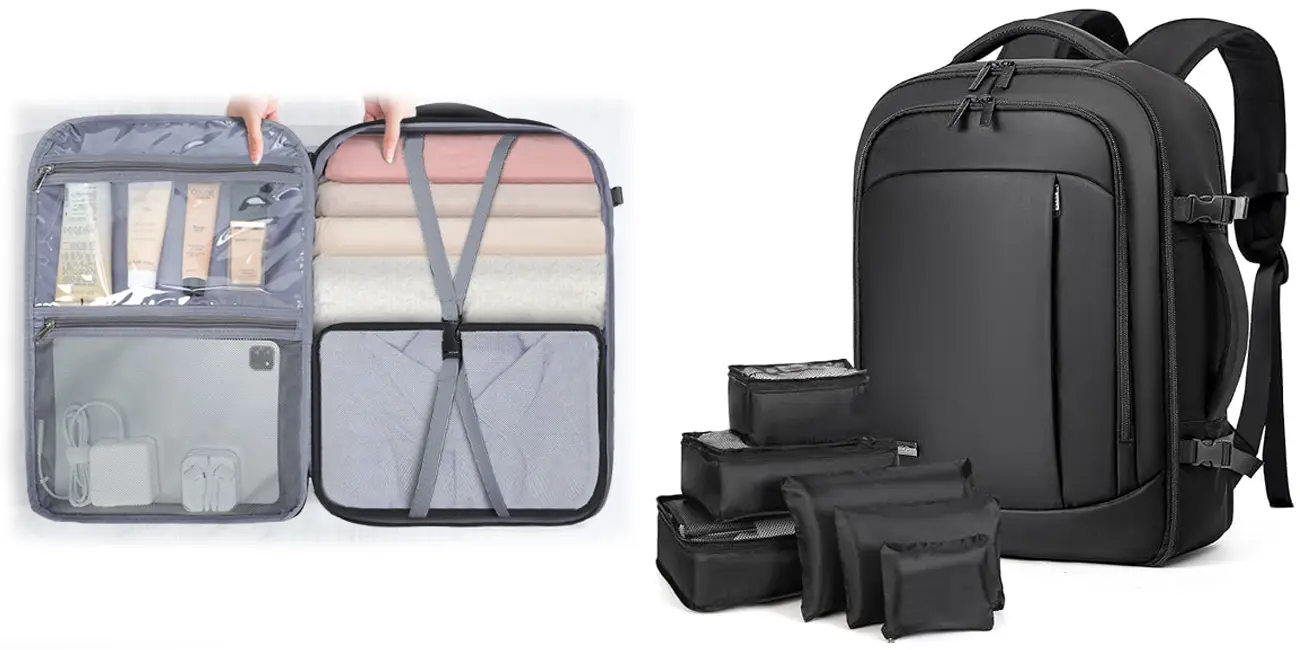 Mochila de cabina Lekespring con 6 organizadores