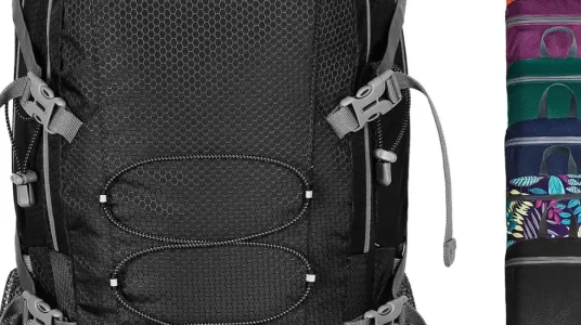 Chollo Mochila de senderismo Becojadde de 30 litros ultraligera, plegable e impermeable