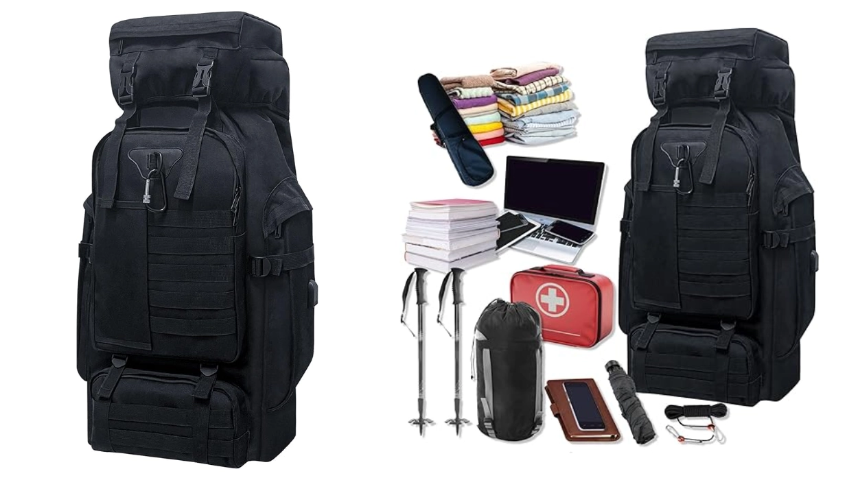 mochila de senderismo de 80 litros Wesoke