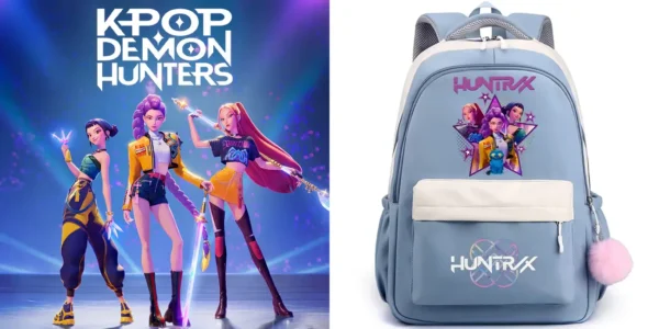 Mochila escolar K-Pop Demon Hunters