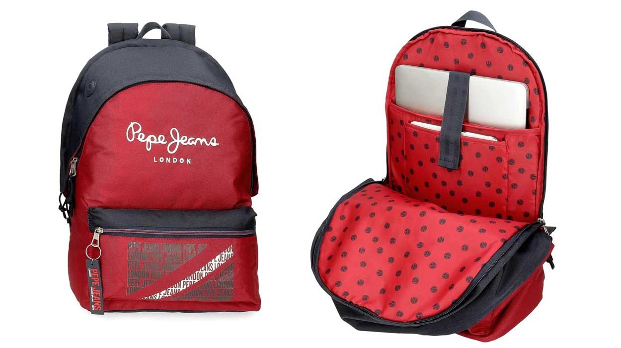 Mochila escolar Pepe Jeans Clark barata